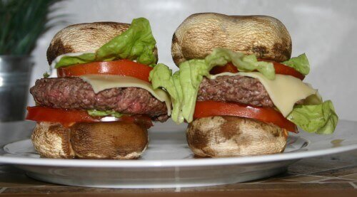hamburger champignon