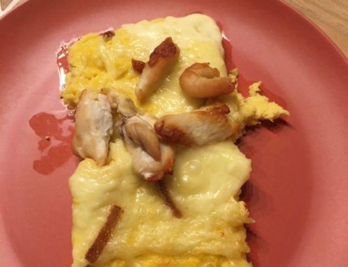 Tarte fromage raclette à la courge
