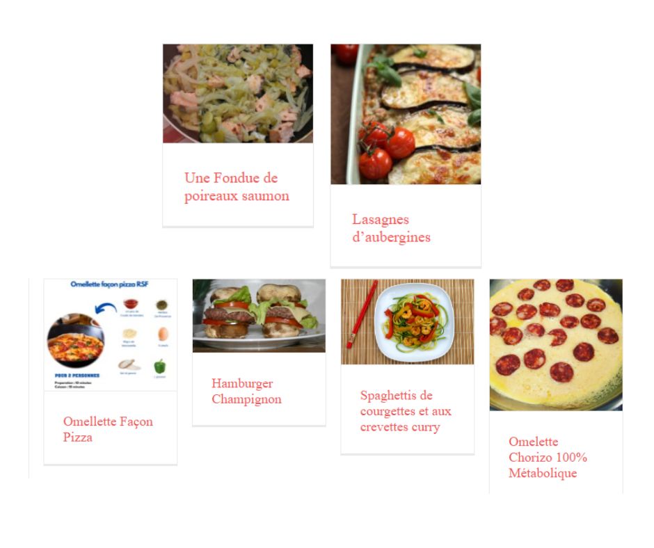 repas minceur endomorphe